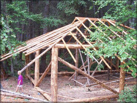 party barn during construction